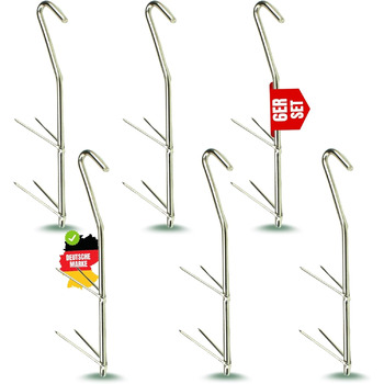 Набір гачків для копчення 6 предметів 17,5 см Zite