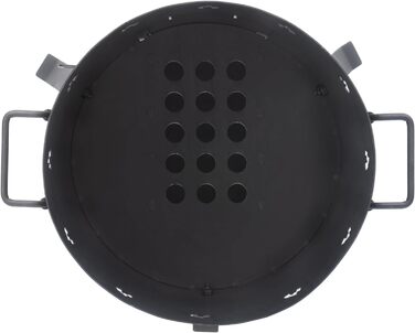 Барбекю-Торо Чавунний казанський з кришкою I Традиційний чавунний горщик I Казанський з приплюснутим дном I Гриль Wok Black (12,1 літра з Utschak)