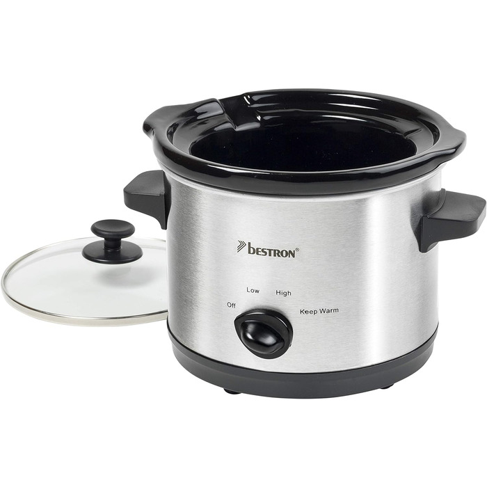 Мультиварка с керамической сковородой и стеклянной крышкой, 1,5 литра Bestron