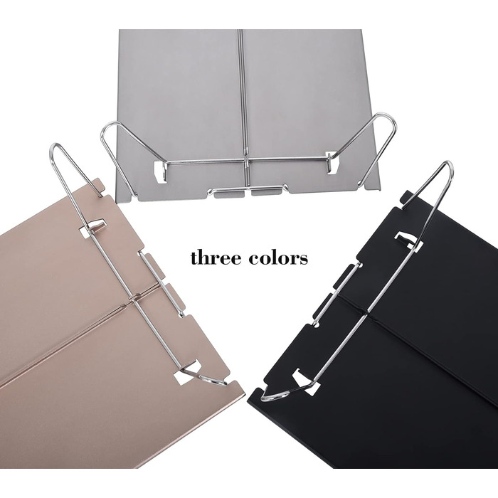 Складной стол для кемпинга Семный на открытом воздухе Мини-стол из алюминиевого сплава Портативный обеденный стол BVT01 (черный)