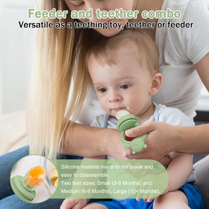 Набір силкіконових ніблерів для дітей 2 шт. CLDY