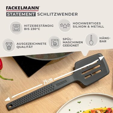 Лопатка із щілинами, силікон Statement Fackelmann