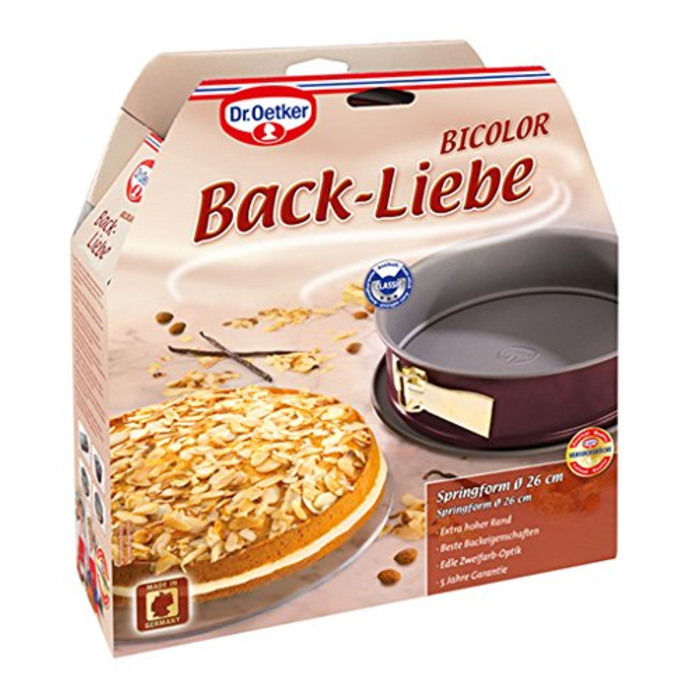 Форма для випічки розємна кругла червона Ø 26 см Back-Liebe Bicolor Dr. Oetker