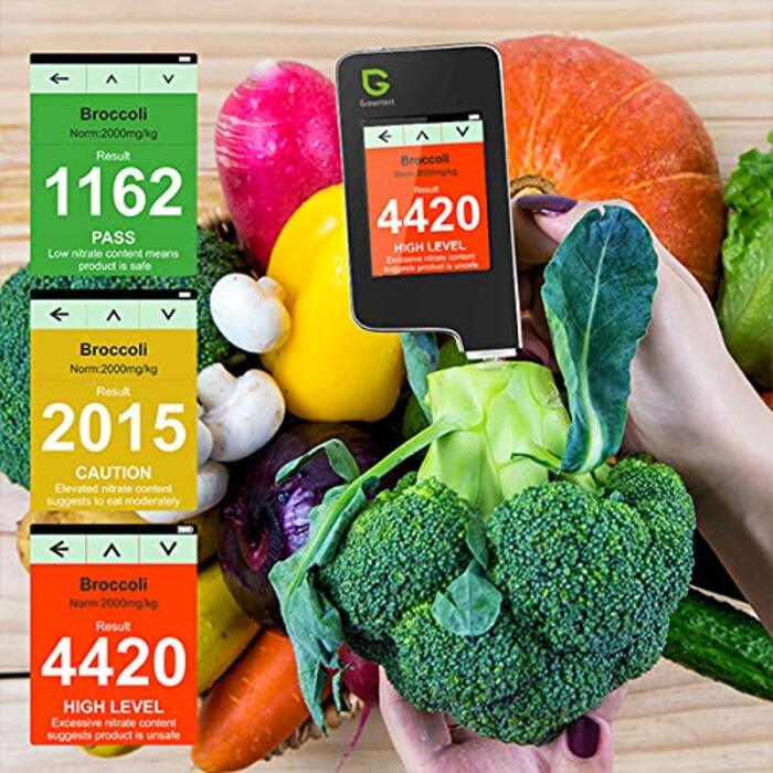 Тестер нітратів для харчових продуктів, чорний 2FB Greentest