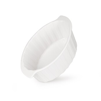 Овальная форма для запекания Fissman 24х16,5х8 см/1,6 л фарфоровая цена за шт (14172)