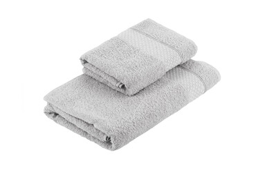 Набір рушників махрових Ardesto Holiday, 50х90см, 70х140см, 2шт, 100% бавовна, сірий світлий