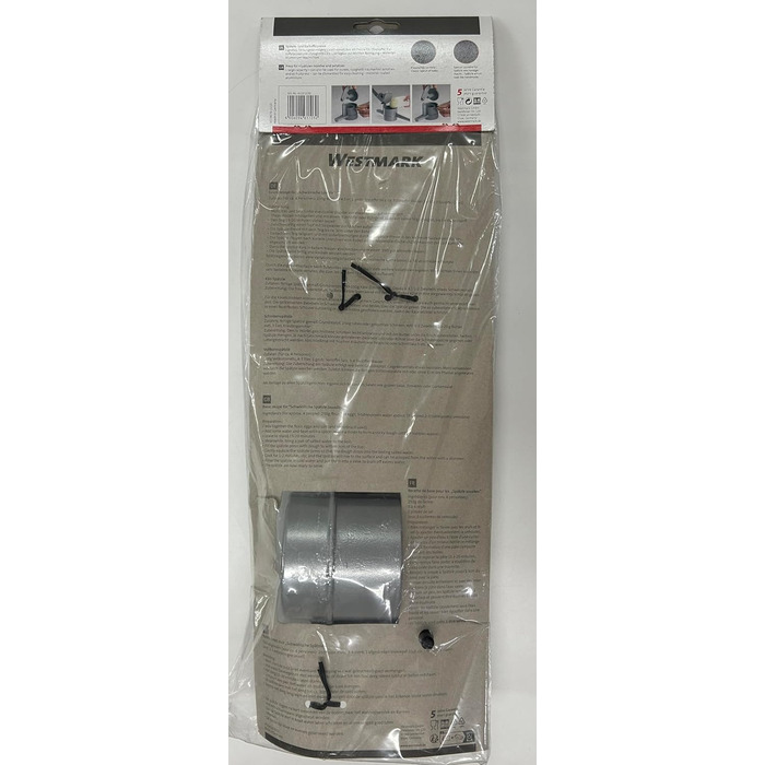 Шпецле/картоплеріз Westmark, з круглою перфорацією, литий під тиском алюміній, довжина 41 см, шпецле-прес, 6110223R (сріблястий)