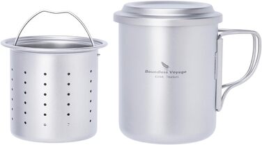 Кавоварка для кемпінгу 450мл. Boundless Voyage