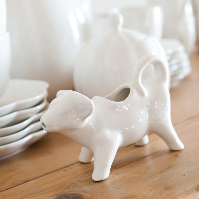 Молочник COW La Porcellana Bianca MUCCHINE, порцеляна, 15,0 х 7,5 см