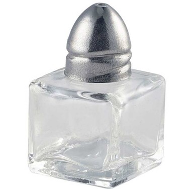 Солонка стеклянная 3х3х5 см, GenWare