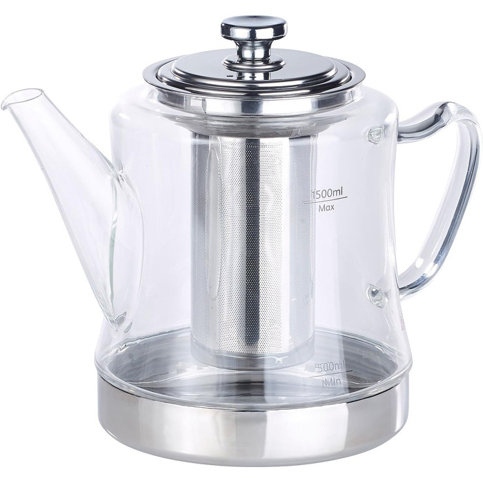 Скляний заварник 1,5 л Rosenstein & Söhne