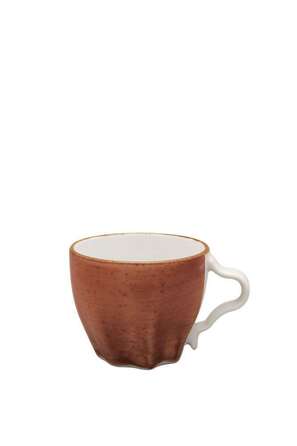 Чашка Lubiana Stone age decor 100 мл цегельна 4670-6630M