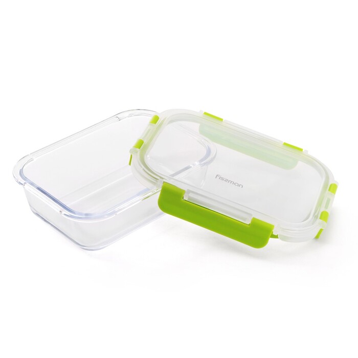 Контейнер з кришкою 17 x 12 х 5 см 600 мл Fissman