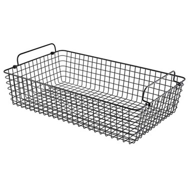 Кошик 51,8х31,3х12см прямокутний, чорний ,GenWare