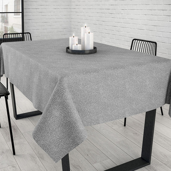 Скатерть Aitana textil Goya Grey в рулоне, жаккард, ширина 140 см