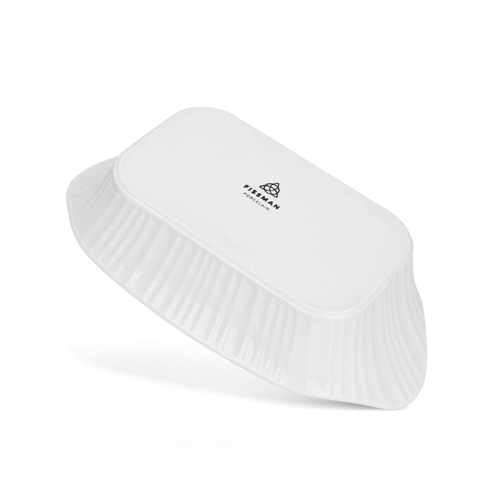 Прямокутна форма для запікання Fissman 21,5х15х7 см / 780 мл порцеляна (14176)