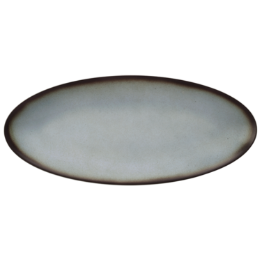Блюдо овальне 43 х 19 см сіре Fantastic Seltmann