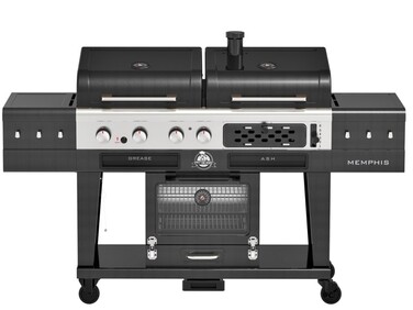 Комбинированный гриль Pit Boss Memphis Ultimate 2.0 Combo угольно-газовый с коптильной камерой 11064 Код: 012901