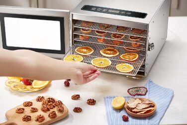 Дегідратор на 6 полиць, 400 Вт Steinborg