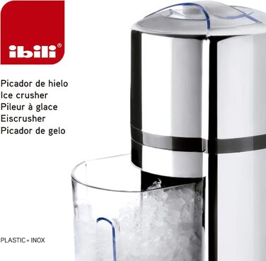 Льодоподрібнювач з нержавіюча сталь 16 x 16 x 26 см IBILI