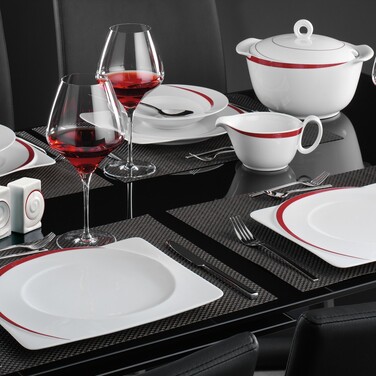 Набір тарілок 12 предметів Bossa Nova Paso Seltmann