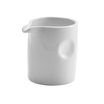 Молочник 85 мл, без ручки, білий, GenWare