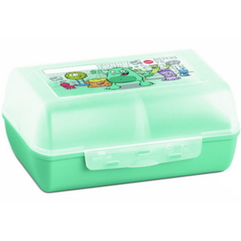 Харчовий контейнер Emsa VARIABOLO з перегородкою Монстр, 16 х 11 х 7 см