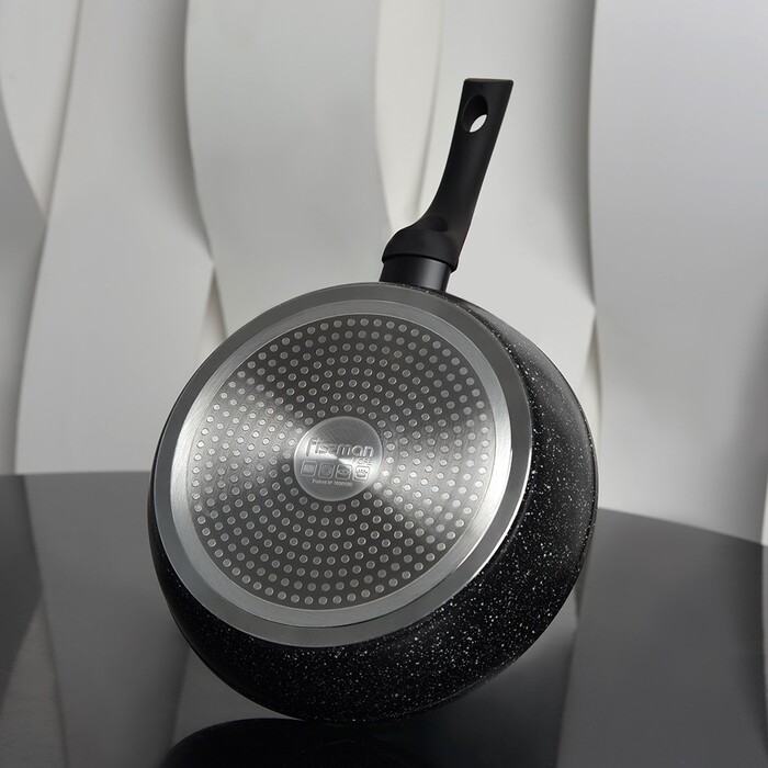 Глибока сковорідка Fissman FIORE 28x7 см індукційна (14298)