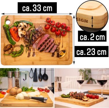 Дошка сервірувальні 33 x 23 см 2 шт DuneDesign