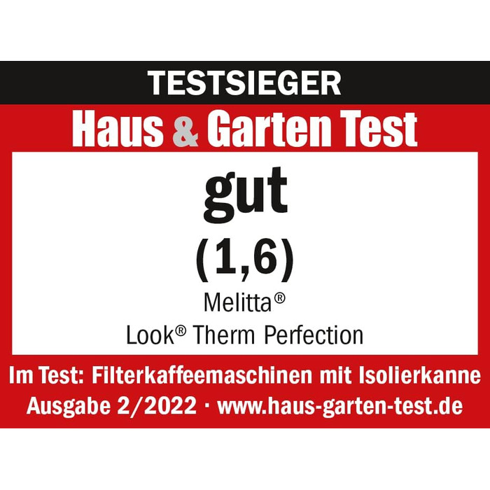 Кавоварка з фільтром та термоглечиком, біла Melitta