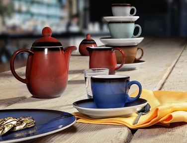 Блюдце 15,9 см Ziegelrot Coup Fine Dining Seltmann Weiden