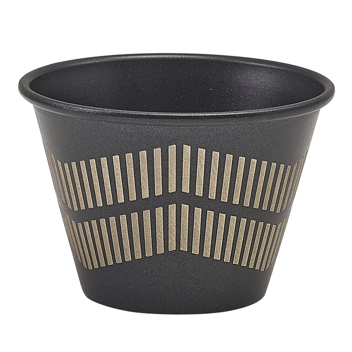 Соусник металевий 71 мл, Metallic Black Lined, GenWare