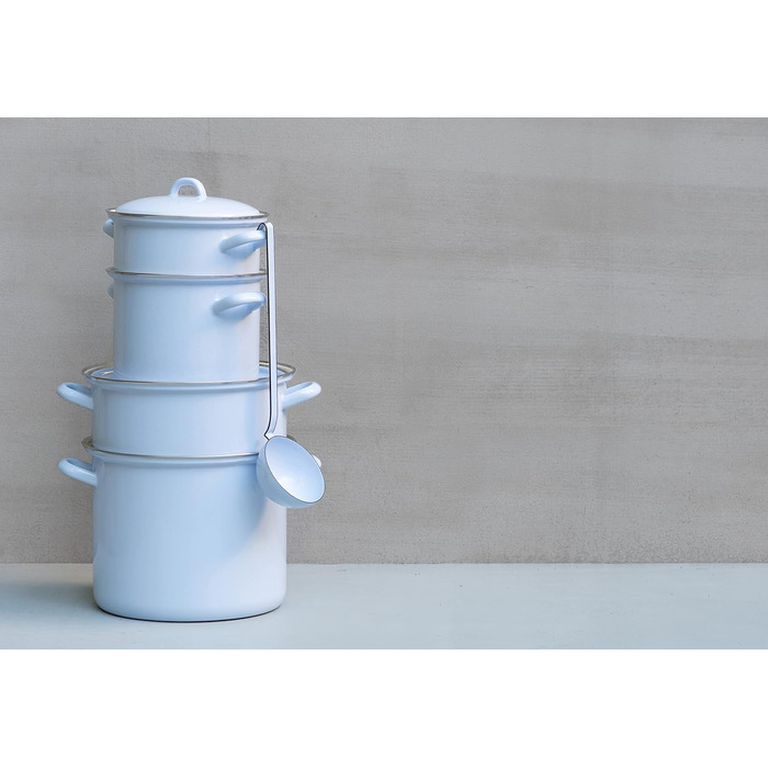 Каструля з хромованим обідком 18 см Riess