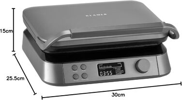 Вафельница 1600 Вт Pro Klamer