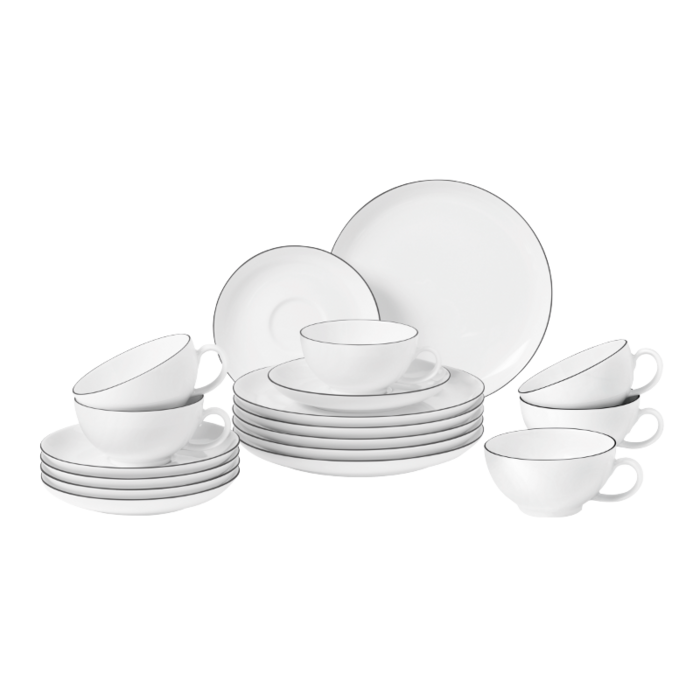 Чайний сервіз на 18 предметів B Black Line Lido Seltmann Weiden