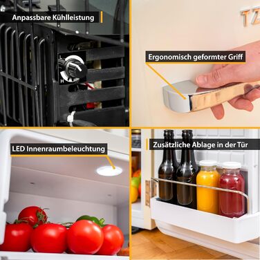 Міні-холодильник 40 л кремовий TZS First Austria