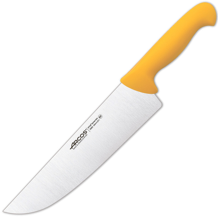296000 Ніж м`ясника 250 мм серія '2900' жовтий