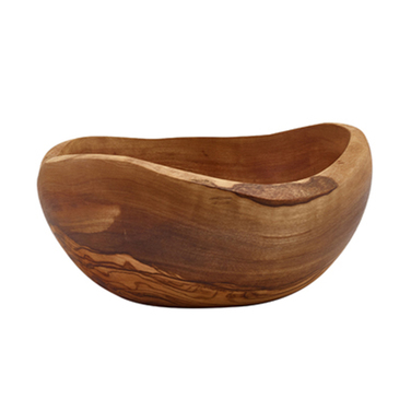 Миска дерев'яна, 15х5 см, з незбираного оливкового дерева, GenWare