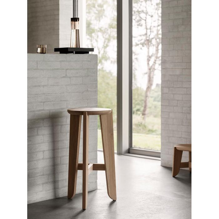 Піднос дерев'яний, 50 х 30 x 8 см чорний Abento Blomus