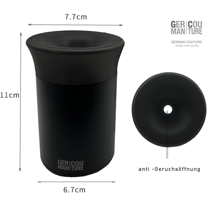 Попільничка для тютюнових стіків чорний GC