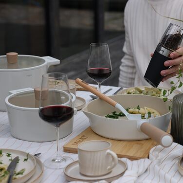 Сотейник 1,6 л зі скляною кришкою 16 см Nube FLORINA