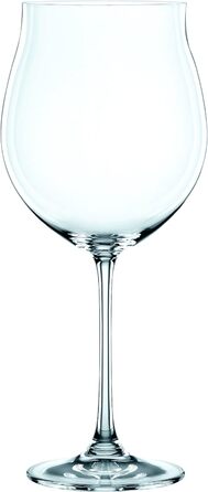 Келих для шампанського Spiegelau & Nachtmann, келих, прозорий, 4 предмети (упаковка з ), 4 (бордові келихи)