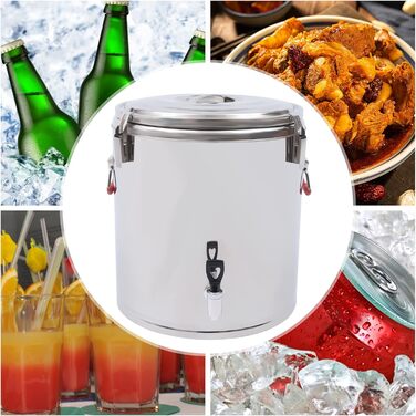 Транспортний термоконтейнер 40 л зі зливним краном LANNADD