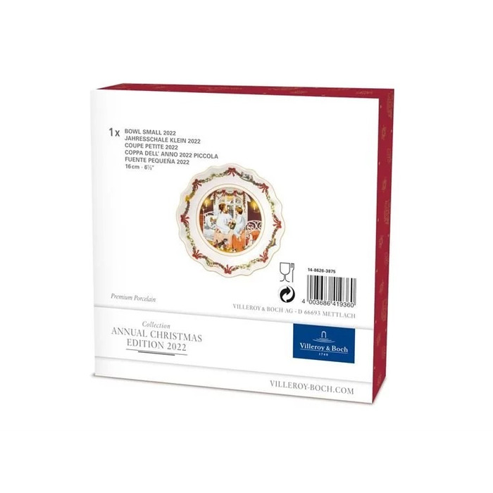Тарілка глибока 16 см Annual Christmas Edition 2022 Villeroy & Boch