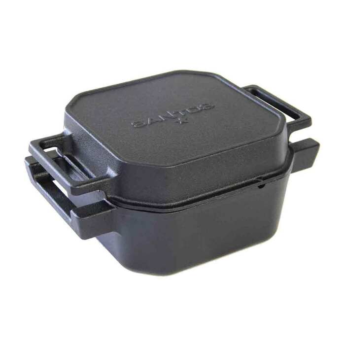 Голландська жаровня 6,5 л прямокутна без ніжок Santos