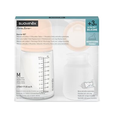 Пляшечка для годування 270 мл Zero Zero SUAVINEX