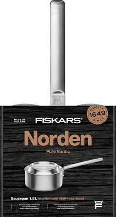 Ковш 1,8л Fiskars Norden, без покрытия (1067637)
