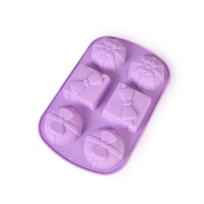 Форма для выпечки Fissman 6 кексов Подарки 28x17,5x4 см (6734)