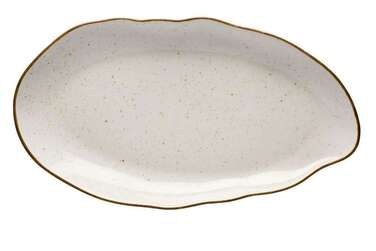 Тарілка мілка Lubiana Stone age decor 21 см бежева 4631-6833