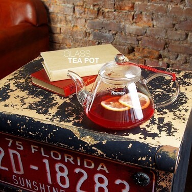 Чайник для заварювання 1000 мл зі сталевим фільтром Fissman